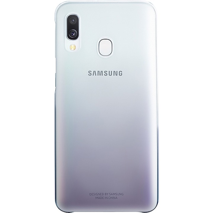 Предпазен калъф Samsung Gradation Cover за Galaxy A40 (2019), Black