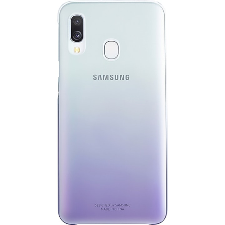 Предпазен калъф Samsung Gradation Cover за Galaxy A40 (2019), Violet
