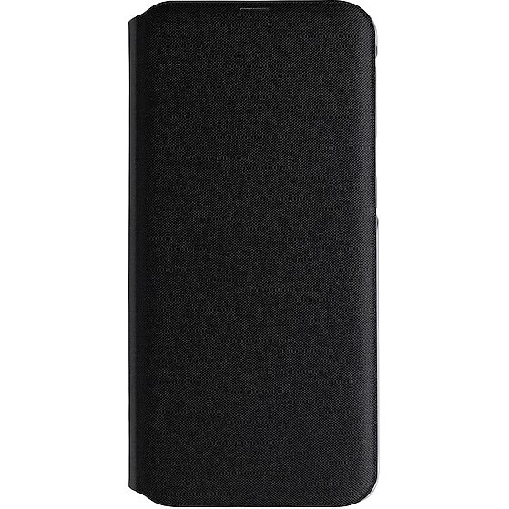 Husa de protectie Samsung Wallet Cover pentru Galaxy A40 (2019), Black