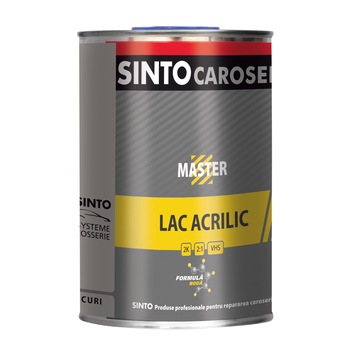 LAC ACRILIC caroserie auto, antizgarieturi, Sinto MASTER - HS, 1L LAC ACRILIC caroserie auto, antizgarieturi, Sinto MASTER - HS, 1L