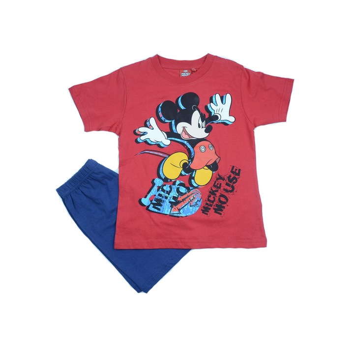 Лятна пижама за момче Disney Mickey Mouse CDMK1, Multicolor, 128