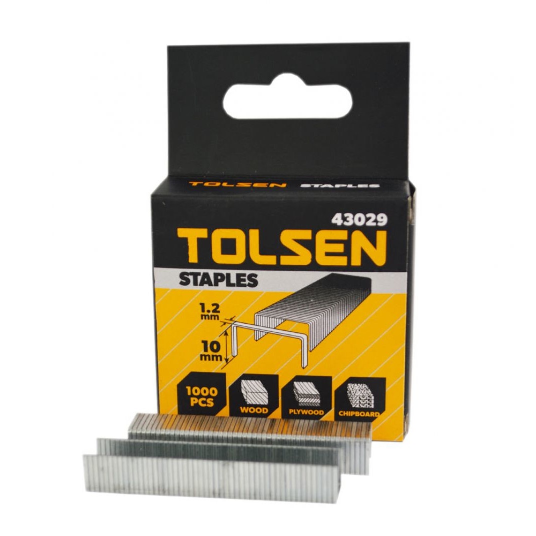 Set 1000 Capse pentru Lemn 10x1.2 mm, Tolsen
