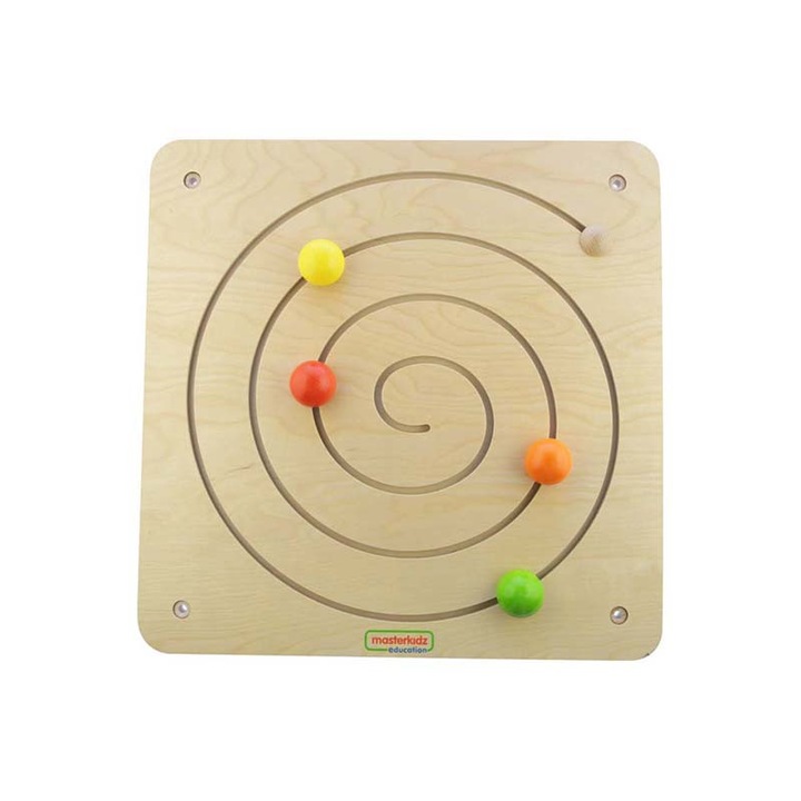 Пъзел Masterkidz Spiral Labyrinth, Дървен, 2+ години