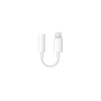 Adaptor APPLE Lightning to Jack 3.5mm Blister Alb Adaptor APPLE Lightning to Jack 3.5mm Blister Alb
