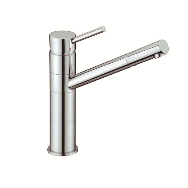 Baterie bucatarie, Raulconstruct, monocomanda,finisaj crom, cap rotativ