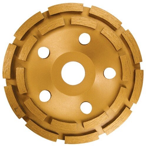 Disc diamantat pentru slefuit, 115 mm, doua randuri , MTX