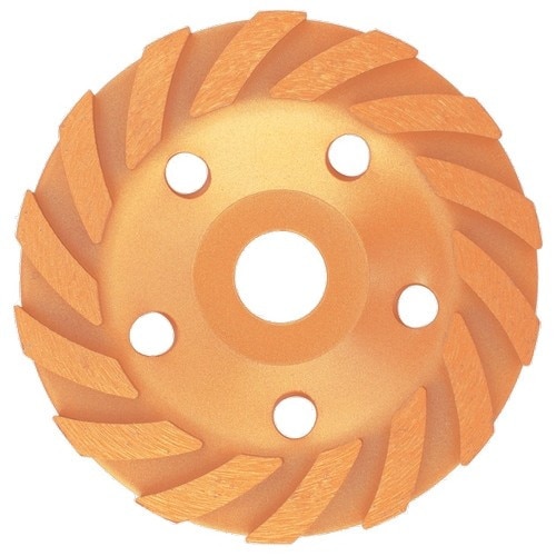 Disc diamantat pentru slefuit , in forma de cupa, 125 mm, turbo-segmentat , MTX