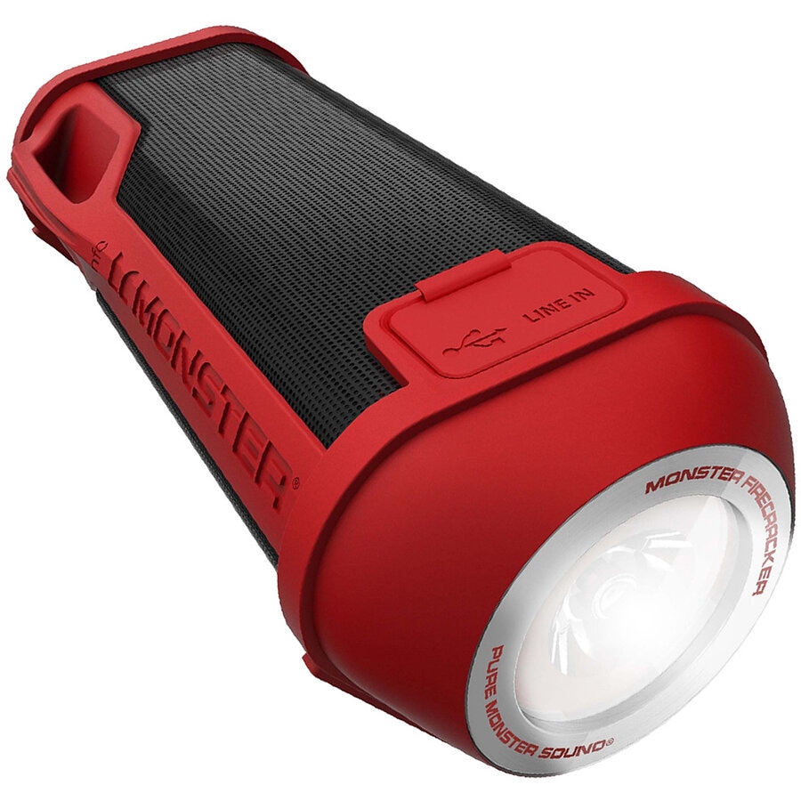 Boxa Portabila MONSTER Firecracker High Definition Rosu