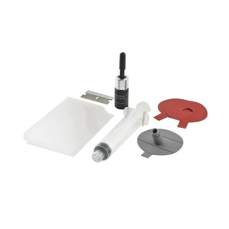 Kit reparatii parbriz auto, MT Malatec, adeziv de rasina, folie acoperire, aplicator