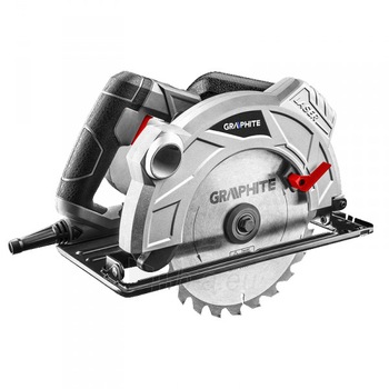 Fierastrau circular, disc 210 mm, putere 1800W, viteza 5000rpm GRAPHITE Fierastrau circular, disc 210 mm, putere 1800W, viteza 5000rpm GRAPHITE