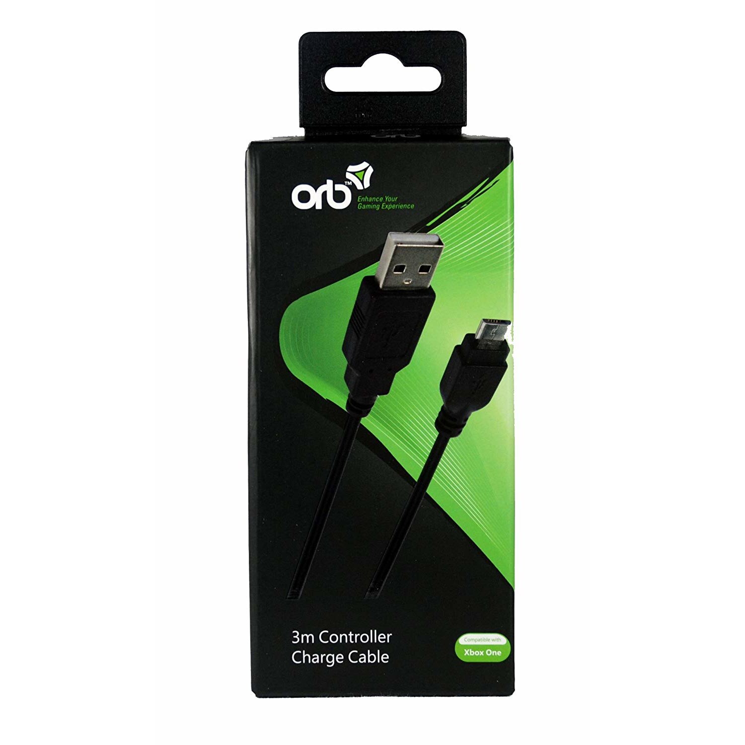 Cablu Incarcare Orb Alb 3 metri pentru Xbox One