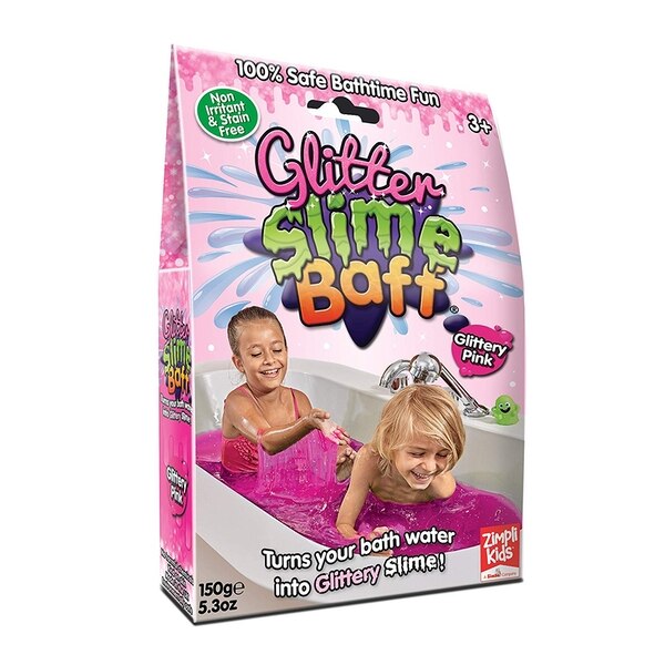 Colorant Glitter Slime Baff Pink 150 G