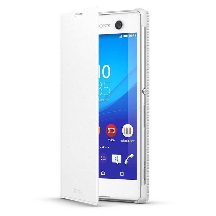 Калъф Sony Xperia M5 Style Cover Stand SCR48, White