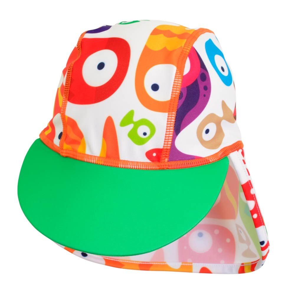 Sapca Funny Fish 1-2 ani protectie UV Swimpy