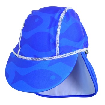 Sapca Fish blue 1-2 ani protectie UV Swimpy Sapca Fish blue 1-2 ani protectie UV Swimpy
