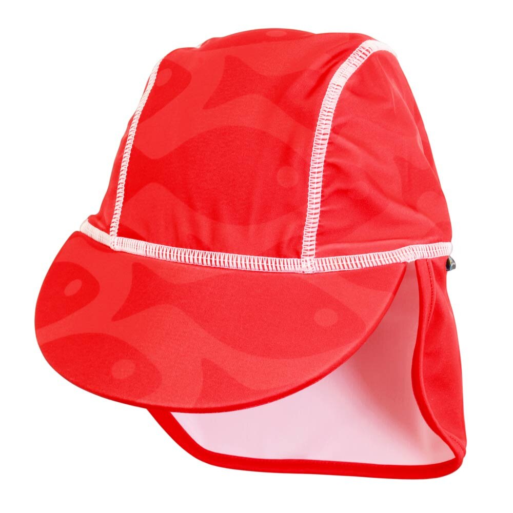 Sapca Fish red 0-1 ani protectie UV Swimpy