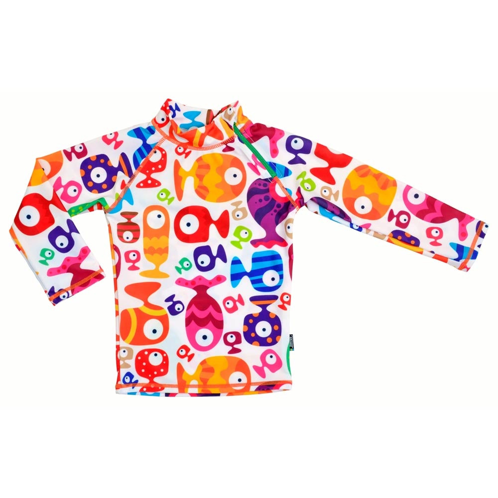 Tricou de baie Funny Fish protectie UV Swimpy