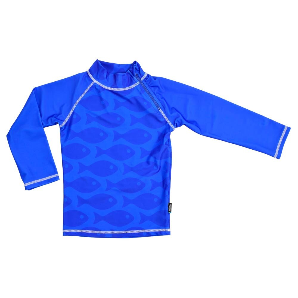 Tricou de baie Fish Blue protectie UV Swimpy