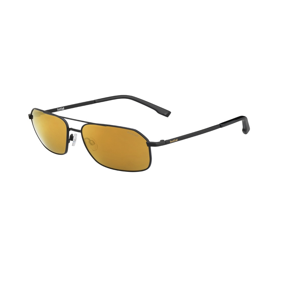Ochelari de soare Lifestyle Bolle Navis polarizati, Negru mat/Gold