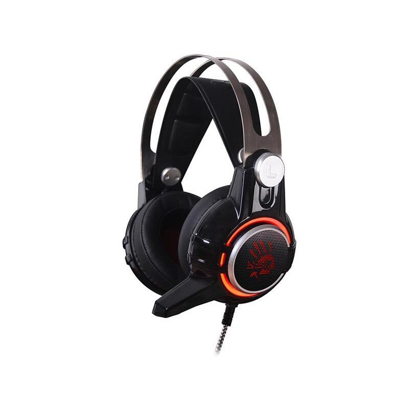 Casti cu microfon pentru jocuri , A4Tech , Bloody M425 , negru