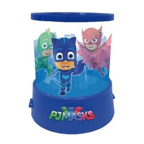 Veioza lampa PJ Masks cu proiectie albastru 11.5 cm
