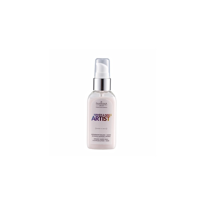 Mini krém-maszk vitaminokkal kézre, körömre és kutikulára Hands Nails Artist, 50 ml