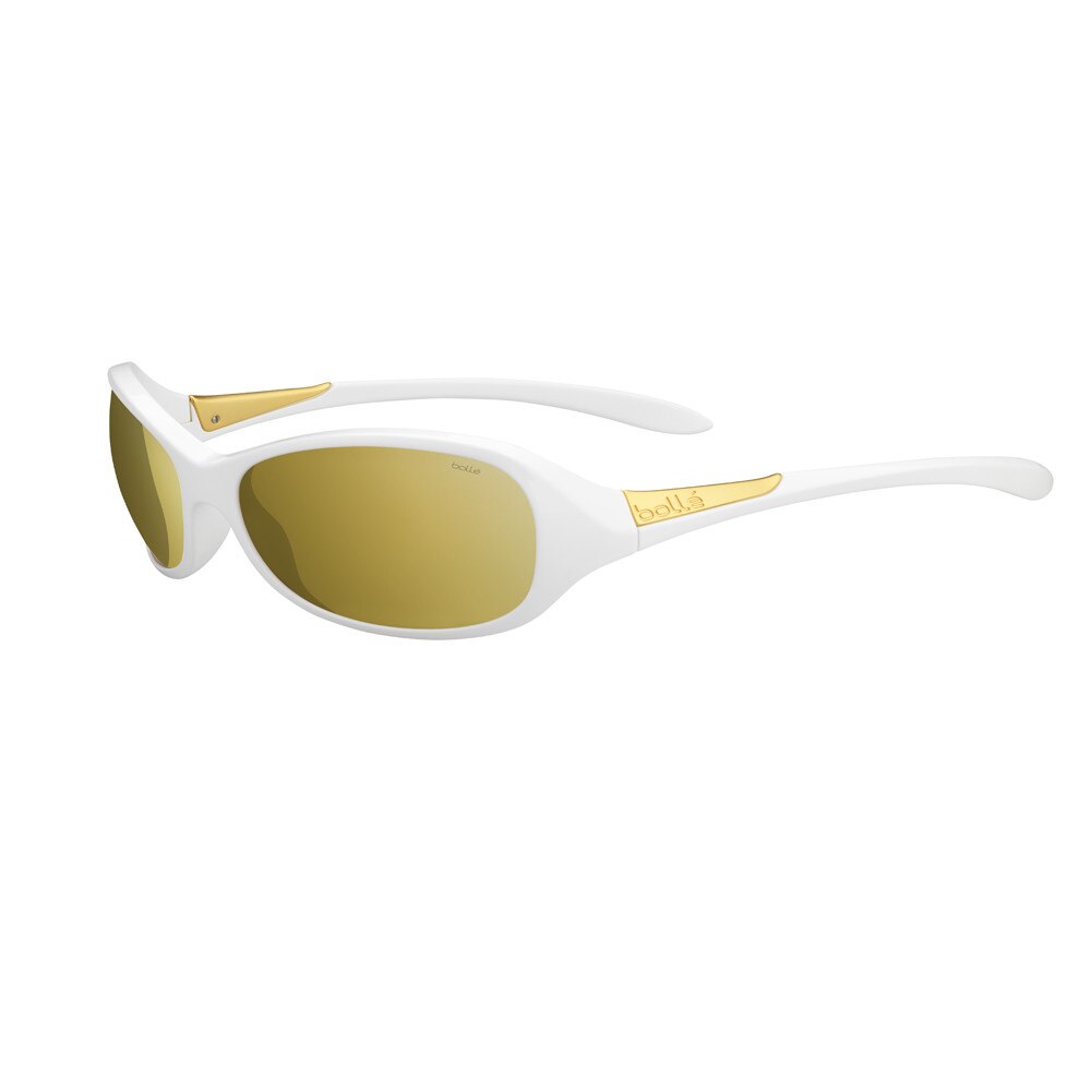 Ochelari de soare Lifestyle Bolle Grace, Alb lucios/Gold