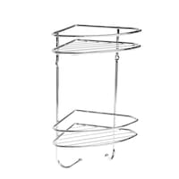 Etajera-coltar cromata pentru baie AWD02080047
