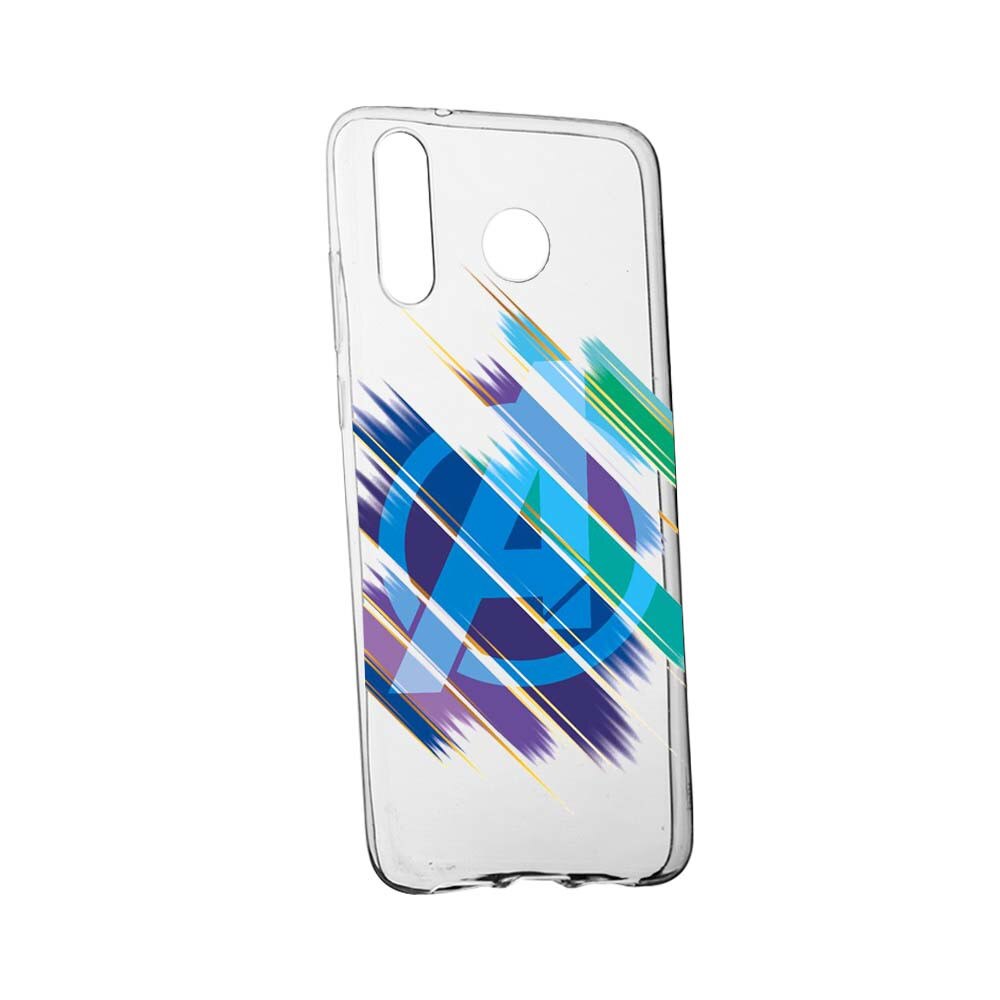 Husa de protectie Marvel Avengers pentru Samsung Galaxy A20, rezistenta la uzura, anti-alunecare, din silicon Premium, 200