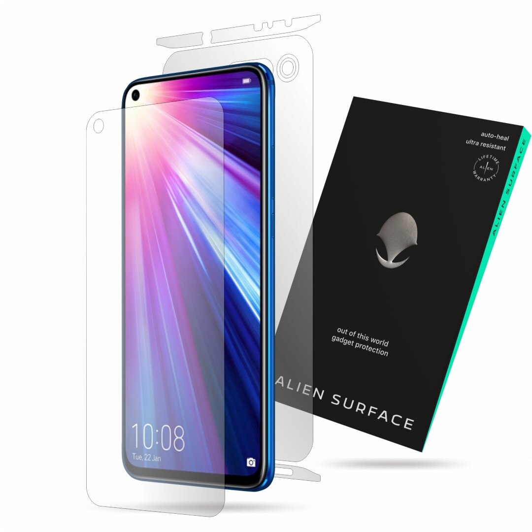 Folie Alien Surface, Huawei Honor View 20, protectie ecran, spate, laterale