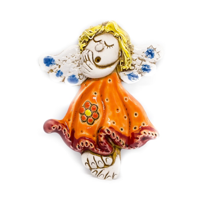 Декорации за стена Спектър керамик Ангелче -А023- Н14см