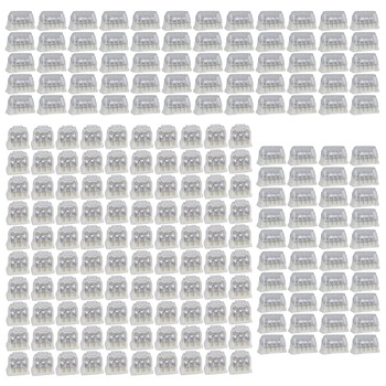 Pachet - 100 x Regleta, Conector electric, 3 Posturi + 100 x Regleta, Conector electric, 5 Posturi Pachet - 100 x Regleta, Conector electric, 3 Posturi + 100 x Regleta, Conector electric, 5 Posturi