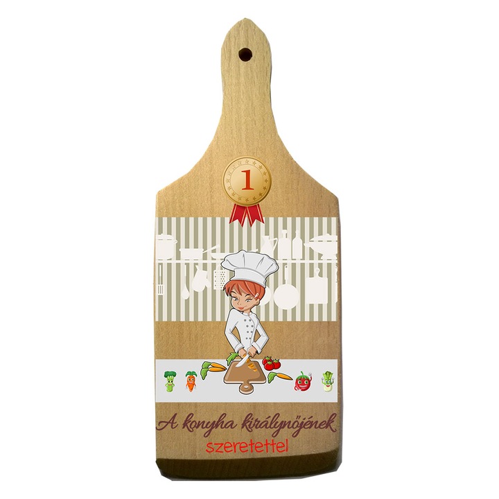 A konyha királynőjének - vágódeszka