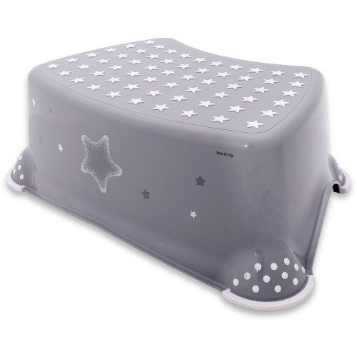 Inaltator Lorelli de Baie Antiderapant Stars, Stars Grey