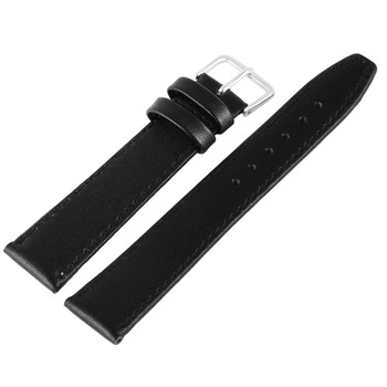 Curea ceas, barbati, negru, piele naturala, 18 mm, 72-180 Curea ceas, barbati, negru, piele naturala, 18 mm, 72-180