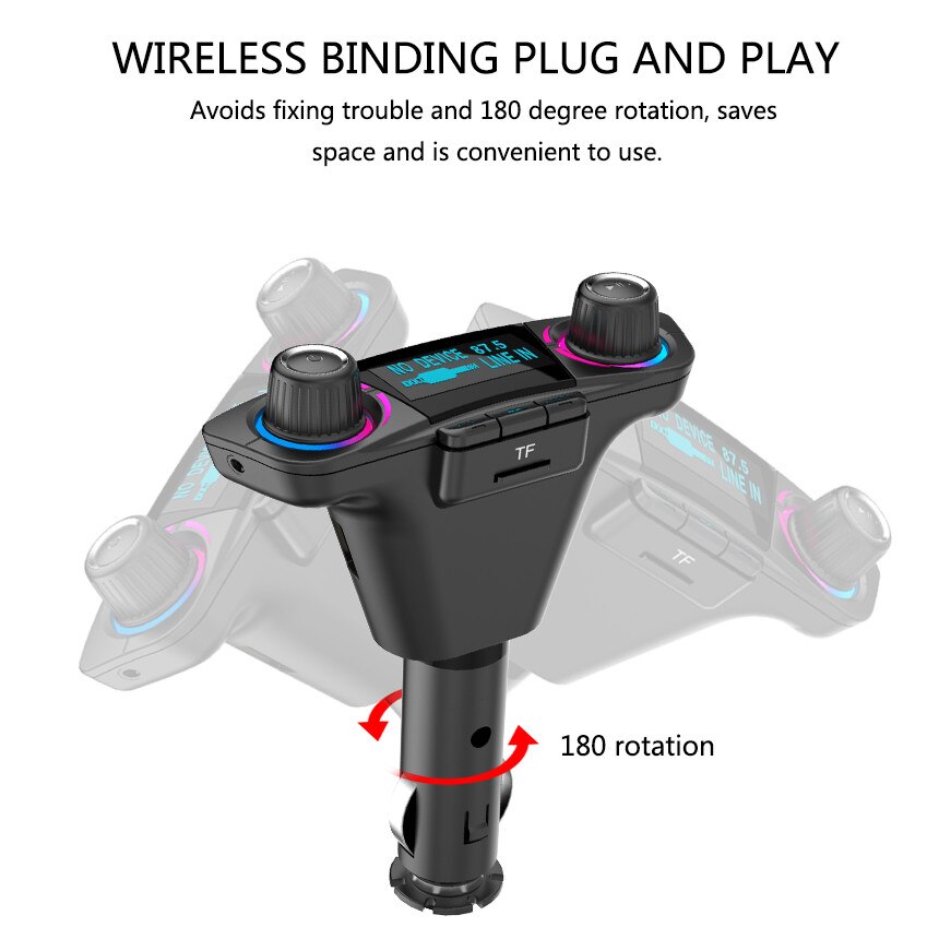Adaptor Wireless BT06 Car Kit Hands Free eMAG.ro