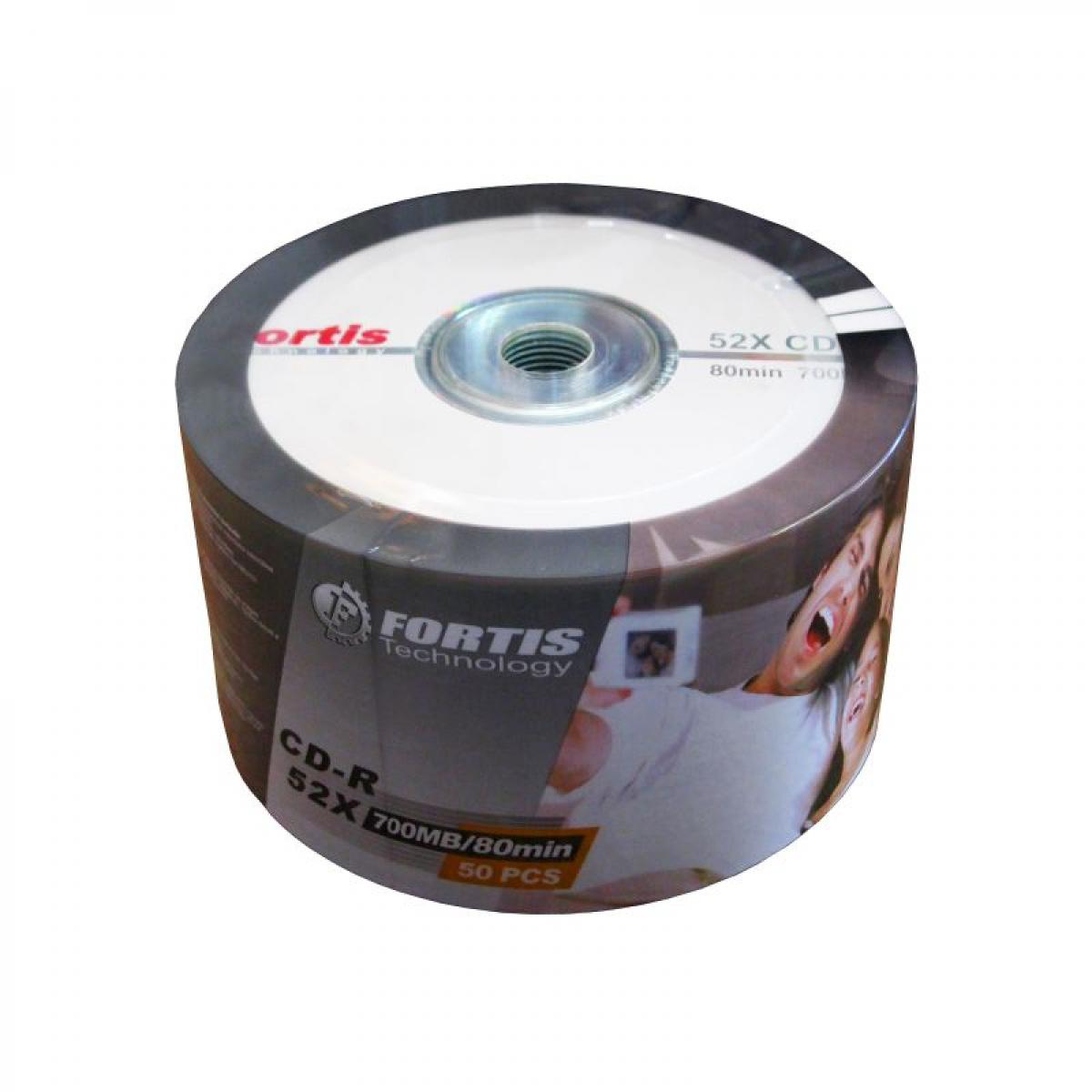 CD-R disc Fortis 700MB/80minute 52x bulk 50 bucati