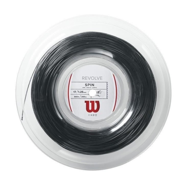 Wilson Revolve 17 húrtekercs, 200m, fekete