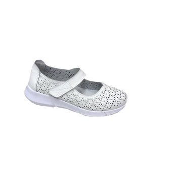 Pantofi cu talpa ortopedica,din piele,D&J Exclusive, Alb Pantofi cu talpa ortopedica,din piele,D&J Exclusive, Alb