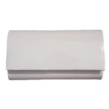 Geanta eleganta tip plic, cu clapeta simpla, clasica, D&J Exclusive, alb Geanta eleganta tip plic, cu clapeta simpla, clasica, D&J Exclusive, alb