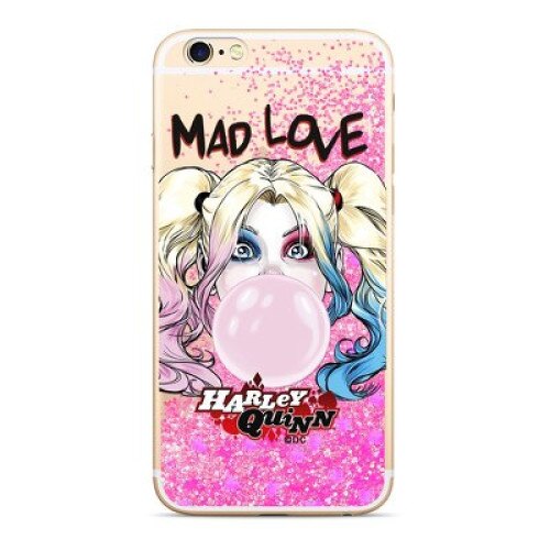 Husa cu licenta iPhone X Harley Quinn Pink Sand Sand