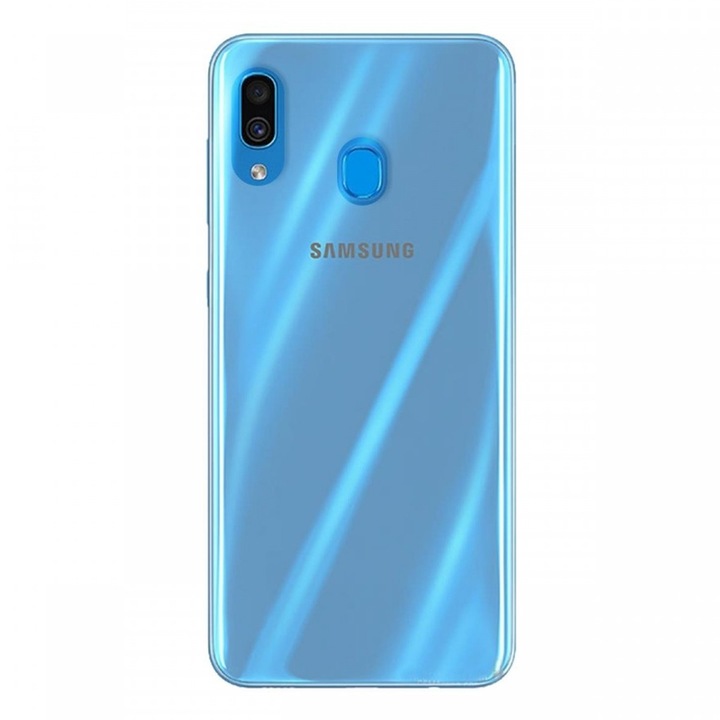 Husa pentru Samsung A40, (A405) - Silicon Jelly, Gekko UltraSlim (0.3mm) - Transparenta Transparent Bumper