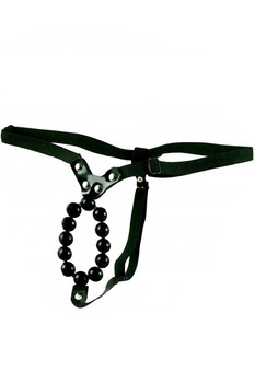 Chiloti Sexy Lovers Thong cu bile, marimea OS Chiloti Sexy Lovers Thong cu bile, marimea OS