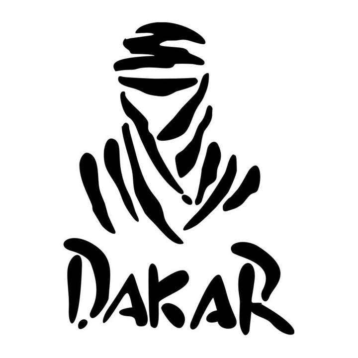 Abtibild Dakar, 35 см, черен