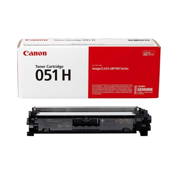 Toner Cartridge Canon Crg051H Black - 4100 pagini Toner Cartridge Canon Crg051H Black - 4100 pagini
