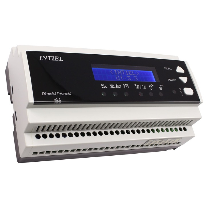 Диференциален термостат Intiel DT-3.3, 220V