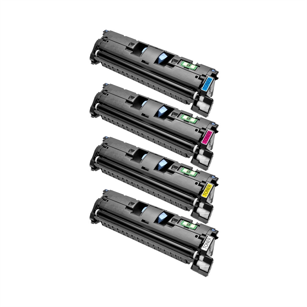 Set 4 Cartuse Q3960A BK/C/M/Y 20000 Pag Compatibile pentru HP LASERJET COLOR 1500, 1500L, 2500, 2500L, 2500N, 2500TN, 2550, 2550L, 2550LN, 2550N, 2820 AIO, 2840 AIO Canon MF 8180CCanon LBP 5200