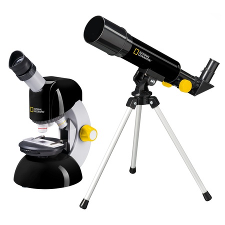 Set pentru copii NATIONAL GEORAPHIC telescop si microscop