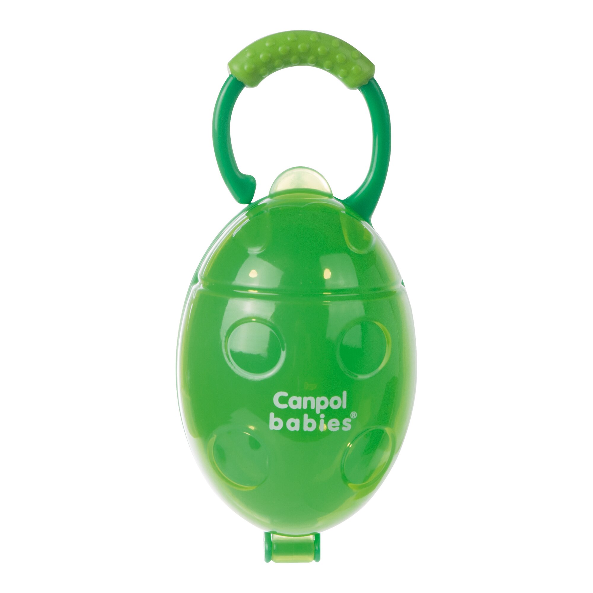 Cutie suzeta „Ladybird“, Canpol babies®, fara BPA, verde