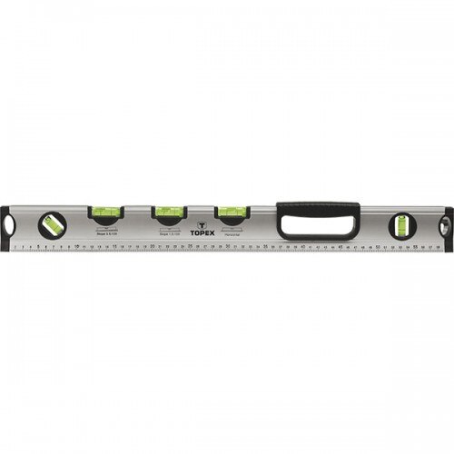 Nivela boloboc pentru diferite unghiuri, lungime 80cm, 5 bule, Topex